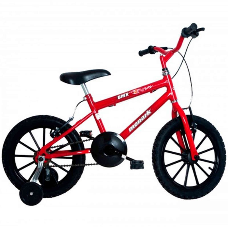 bicicleta monark bmx aro 16 vermelho