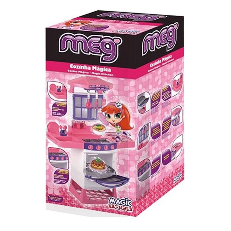 brinquedo cozinha mágica magic toys 8000