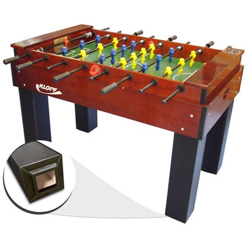 mesa de pebolim totó klopf if 1052 madeira maciça