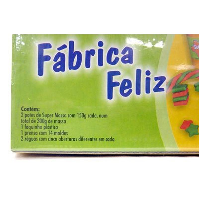 brinquedo super massa fábrica mágica estrela 1001301400012 2 potes de massinha prensa com 14 moldes 2 réguas