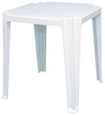 mesa de plástico tramontina tambaú 4 lugares branco 92314/010