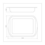 assadeira tramontina brasil antiaderente 4,9l preto 20051/034