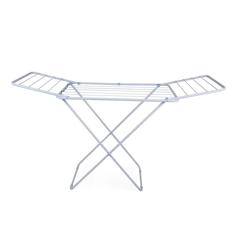 varal de chão com abas mor 006005 aço branco
