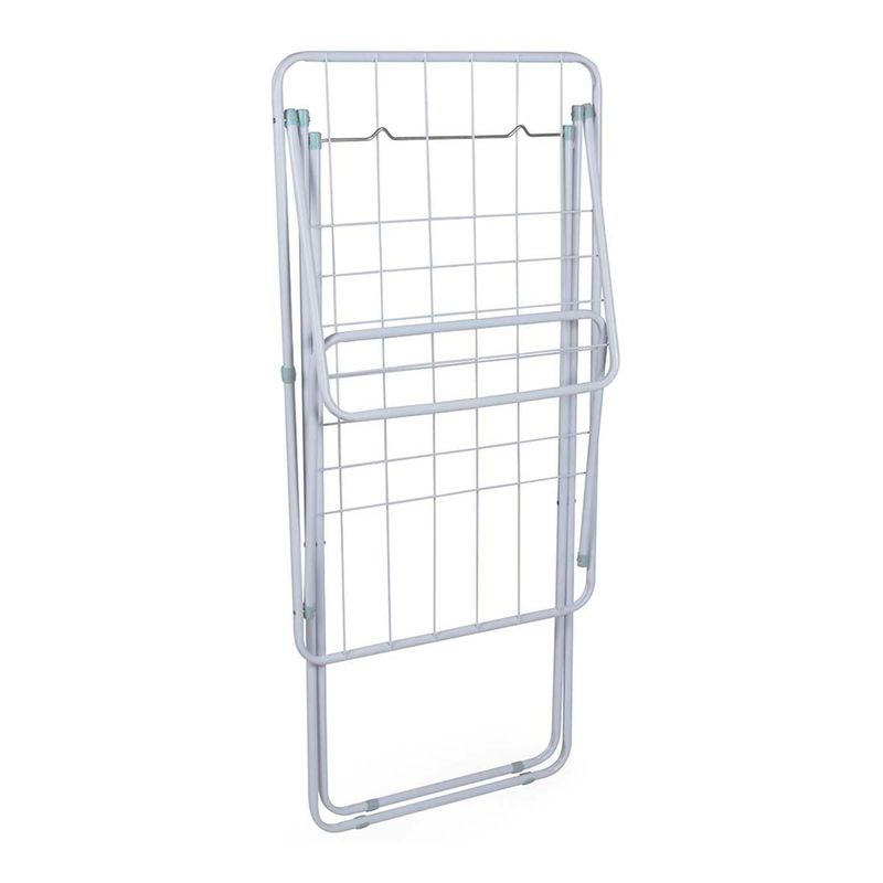 varal de chão com abas mor 006005 aço branco