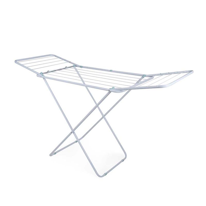 varal de chão com abas mor 006005 aço branco