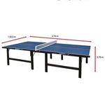 mesa de tênis klopf mdf azul 1019/1619