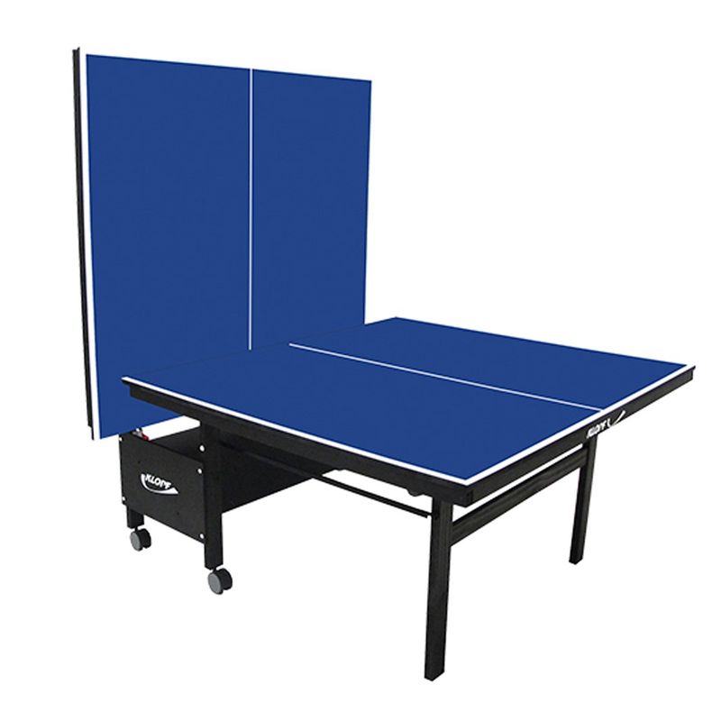 mesa de ping-pong klopf dobrável azul 1084