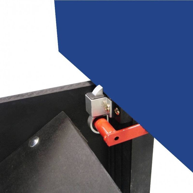 mesa de ping-pong klopf dobrável azul 1084