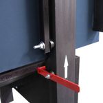 mesa de ping-pong klopf dobrável azul 1084