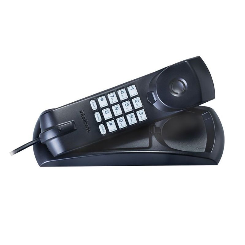 telefone intelbras gondola tc-20 preto