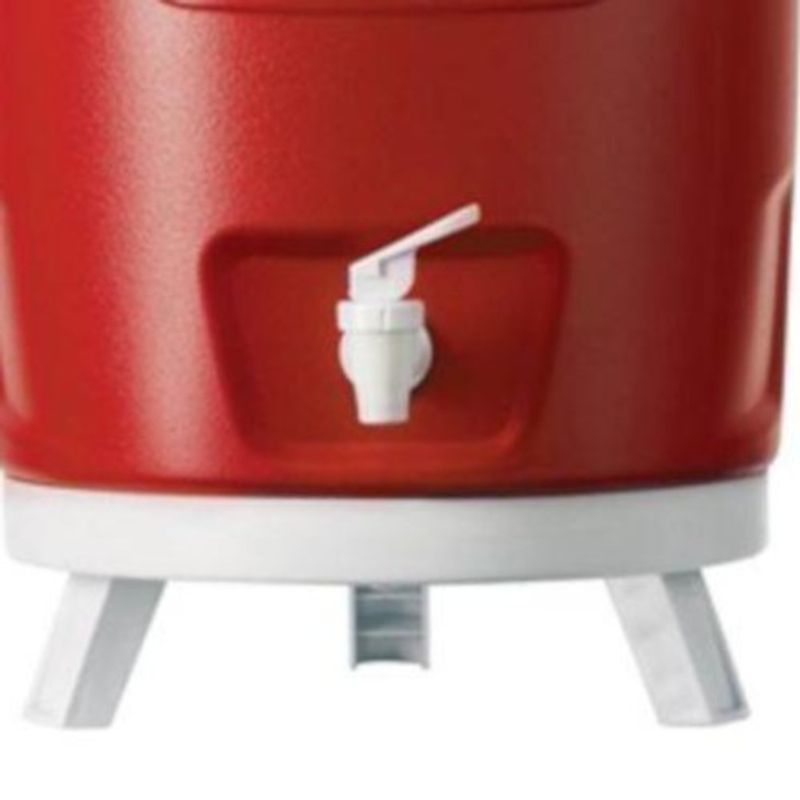 botijão de água invicta litros 1 torneira plástico vermelho 8709-0112 9