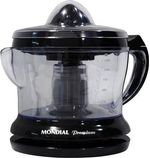 espremedor de frutas mondial premium e-02 1,25 litros 120v preto