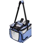 ice cooler térmico mor 24 litros 1 divisória azul - 3621