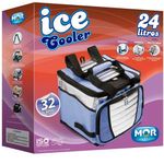 ice cooler térmico mor 24 litros 1 divisória azul - 3621