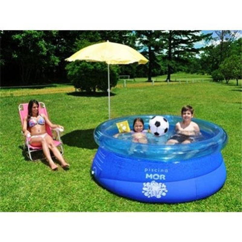 piscina inflável mor 1.400 litros redonda 1052