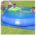 piscina inflável 2.400 litros mor 1053 azul