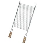 conjunto de grelhas mor master grill 02 003110 arame cromado