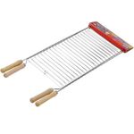 conjunto de grelhas mor master grill 02 003110 arame cromado