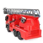 caminhão de brinquedo roma jensen brutale bombeiro lança água vermelho 1510