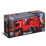 caminhão de brinquedo roma jensen brutale bombeiro lança água vermelho 1510