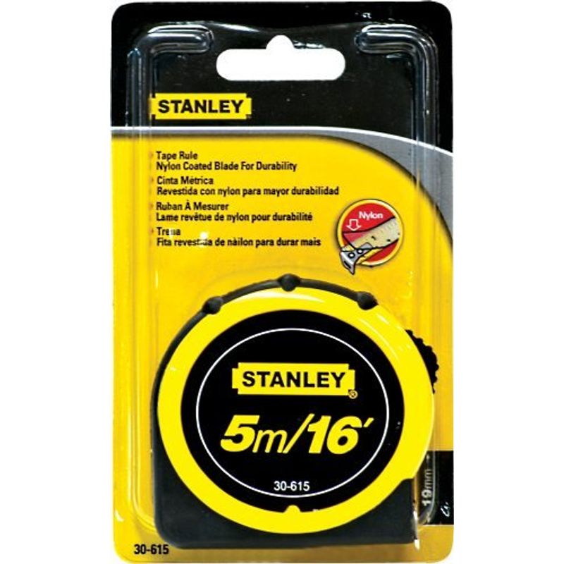 trena 5 metros stanley global plus 30615 fita revestida com nylon