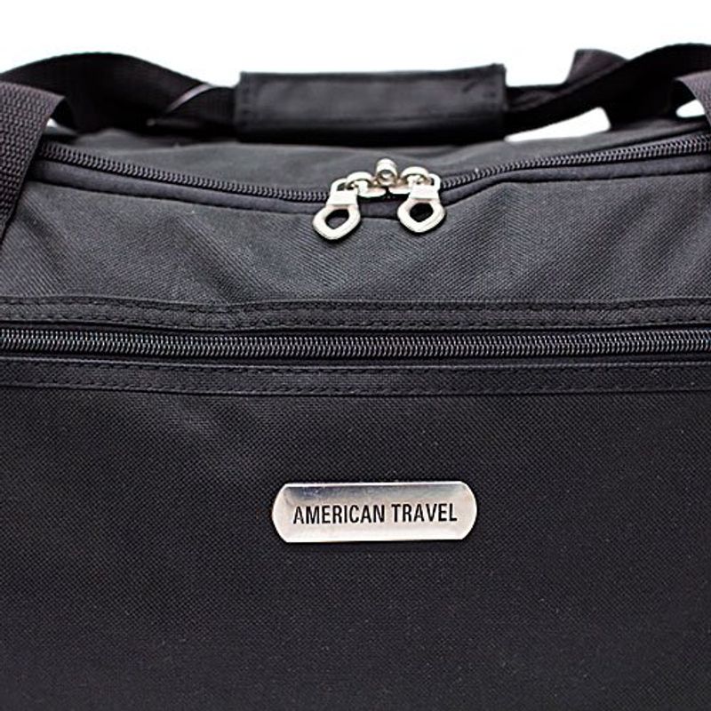 Bolsa Duffel Bag com 2 Rodas Tamanho 22 Latcor Preta