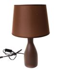 abajur de mesa latcor cla-dy15236 coffee marrom