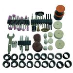 micro retífica black+decker 113 acessórios e maleta 180w 127v - rt18ka-br