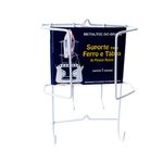 suporte para ferro e tábua de passar metaltec 2057