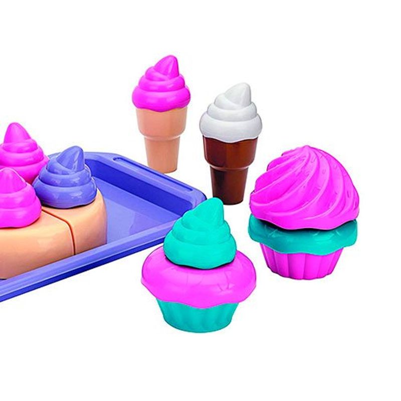 brinquedo kit de confeitaria magic toys 607