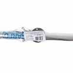 conjunto de varão para box de banheiro garfox 1,5m cromado