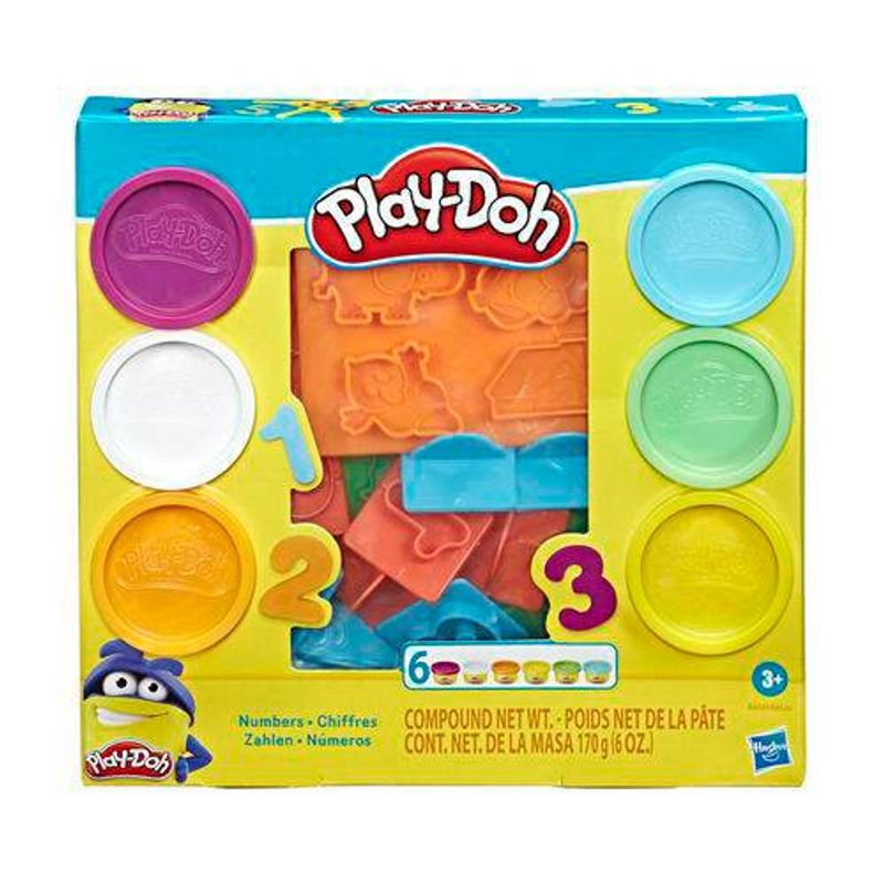 brinquedo hasbro massinha play-doh números e8533
