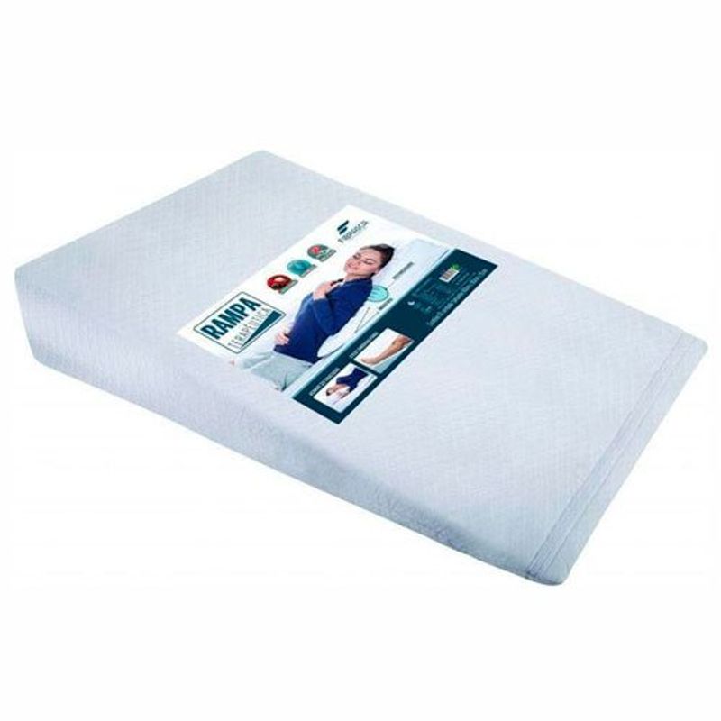 travesseiro rampa terapêutica fibrasca antirrefluxo adulto branco 4035