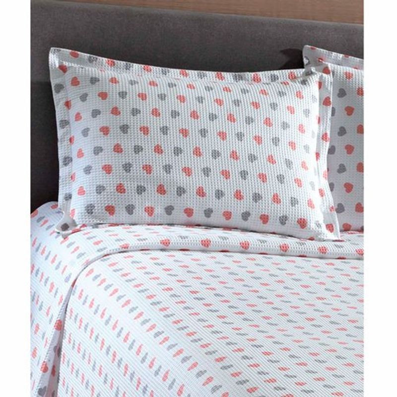 kit colcha solteiro 2 peças dohler piquet vênus