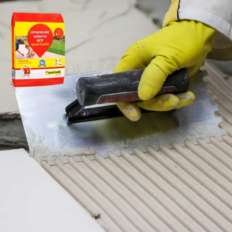 argamassa cimentcola ambiente externo ac2 quartzolit cinza 20kg (mp)