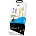 cabo usb tipo c elg 2m dourado tc20bg