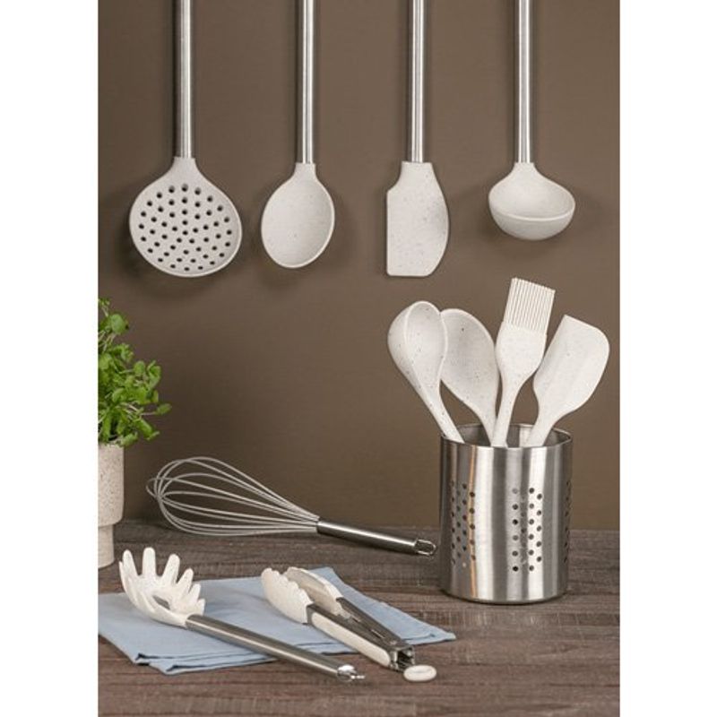 colher brinox de silicone flex vanilla 2253322