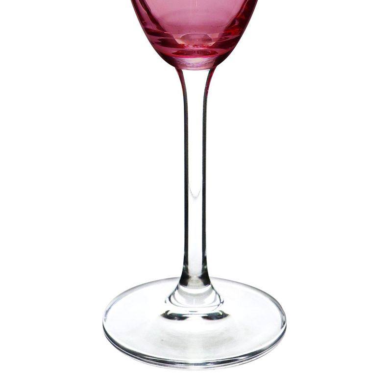 jogo de taças full fit 6 peças para champanhe bohemia 220ml violeta 58336