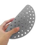 forro protetor mimo style de silicone para air fryer redondo cinza 8854