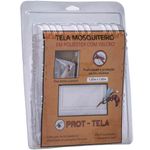 tela mosquiteiro branyl 125x165cm com velcro branco pt1251650001