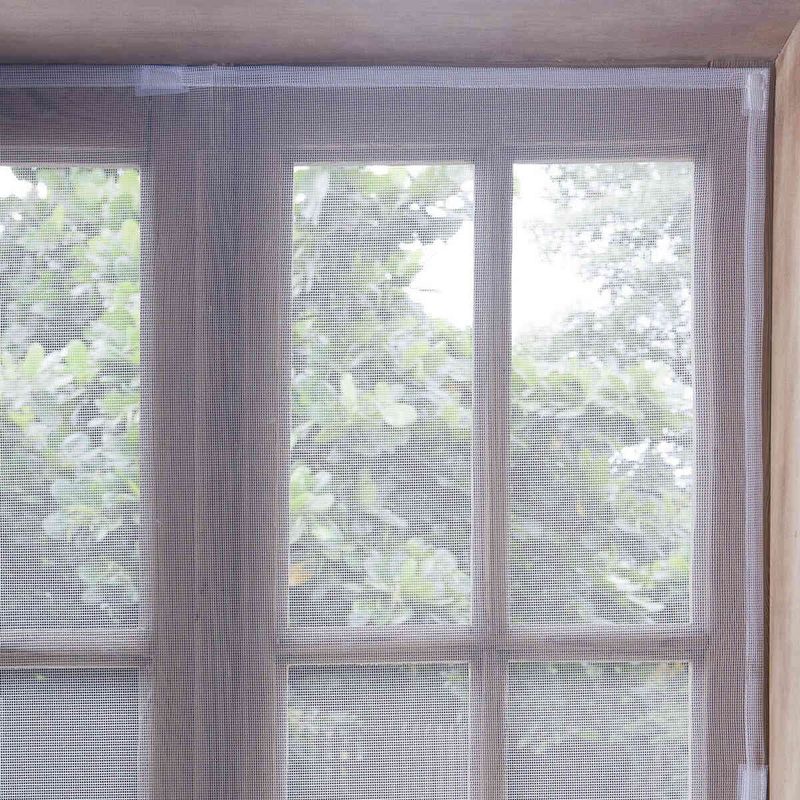 tela mosquiteiro branyl 125x205cm com velcro branco pt1252050001