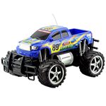 carrinho de brinquedo controle remoto cks 7 funções pick-up azul 13830a-c