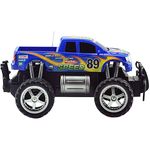 carrinho de brinquedo controle remoto cks 7 funções pick-up azul 13830a-c