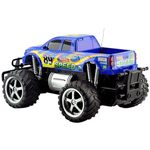 carrinho de brinquedo controle remoto cks 7 funções pick-up azul 13830a-c