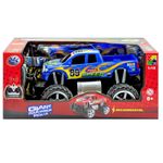 carrinho de brinquedo controle remoto cks 7 funções pick-up azul 13830a-c