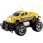 carrinho de brinquedo controle remoto cks 7 funções pick-up amarelo 13830a-c