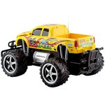 carrinho de brinquedo controle remoto cks 7 funções pick-up amarelo 13830a-c