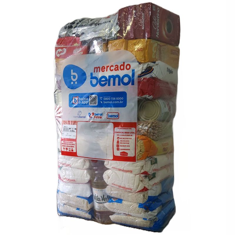 cesta básica mix 51 itens boa mesa