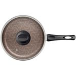 frigideira reta com tampa tramontina paris vermelho 28505724