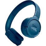 fone de ouvido jbl tune bluetooth azul 520bt